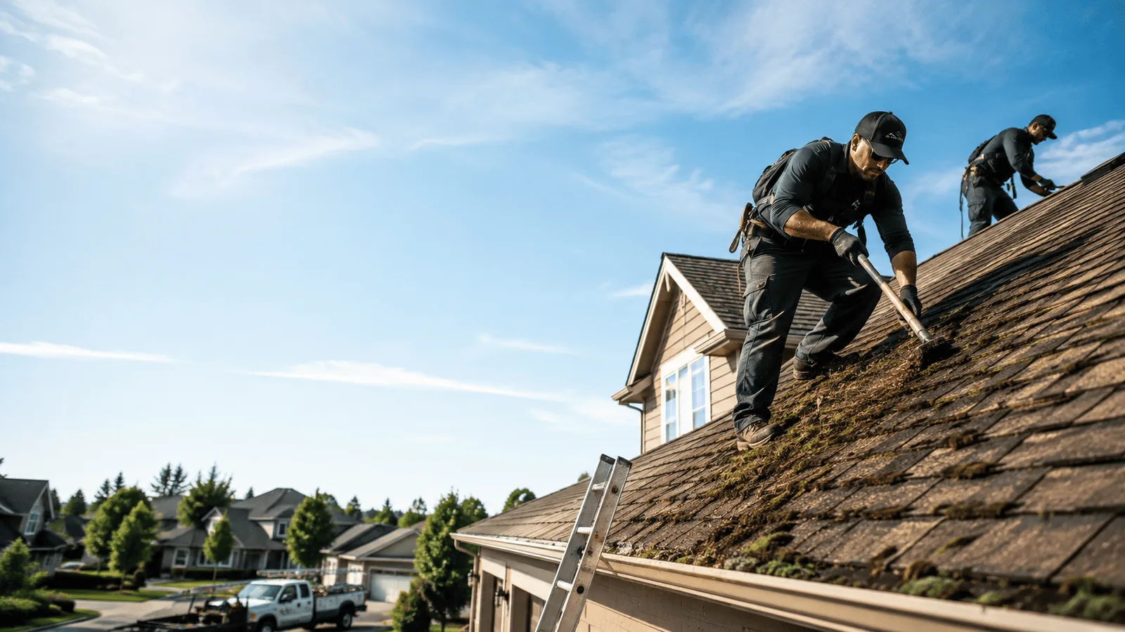 Roof Moss Removal in Allison, IA near me